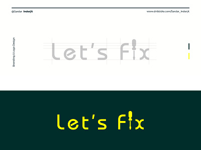 Let's Fix Branding & Logo Design 2019 agency art behance brandbook creative dribbble logo logotype marketing project