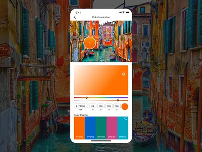 Daily UI // Day 060 // Color Picker app branding dailyui design minimal typography ui ux vector