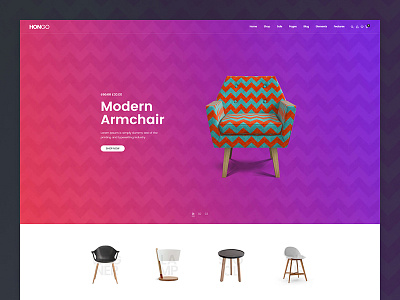 Hongo WooCommerce WordPress Theme - Furniture blog clothes creative ecommerce electronics fashion furniture modern multipurpose page builder responsive shop shopping store woocommerce