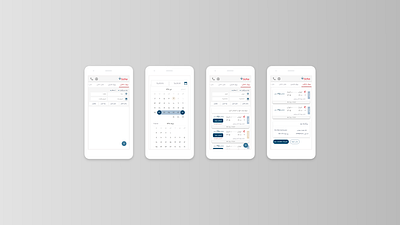 Flight Booking application application ui design flight app flight booking flight search ui