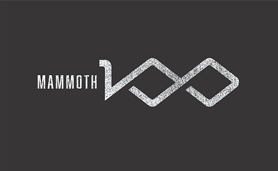 Mammoth 100 100 logo mammoth monoweight race running sports trail wisconsin
