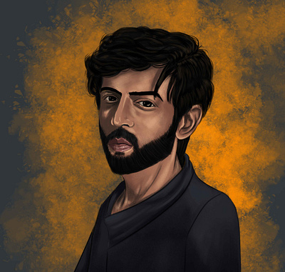 Kartikaryan art artwork character character design design digital painting digitalart dribbble dribbble best shot eye hair kiss love man photoshop procreate sketch sketchbook