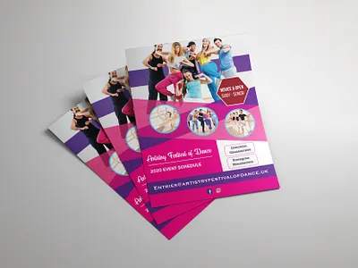 Dance flyer branding brochure brochure design catalog dance dance music flyer pamphlet photograhy real estate typography