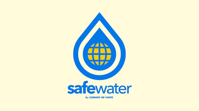 SafeWater branding design graphic logo safe water