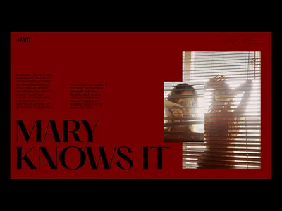 Mary, Fine jewelry fashion brand design fashion jewelry layout minimal