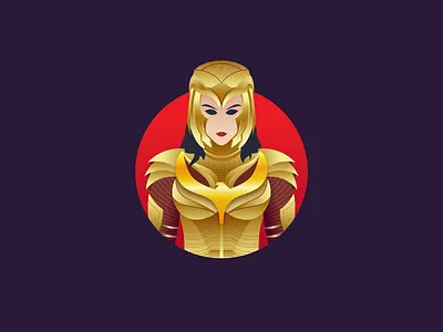 The Amazonian Goddess character dc dc comics design follow graphicdesign illustration shot vector wonderwoman ww84