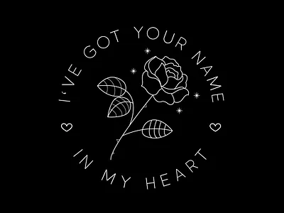 Love ~ black coverart dorns flowers graphicdesign illustration illustrator linart linework logo love minimalistic rose stars typography white witchcraft