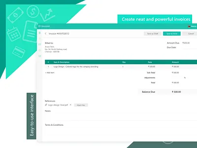 DailyUI #046 - Invoice dailyui dailyuichallenge figma invoice southpawsketchtales uidesign uidesigner webapp