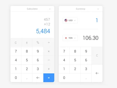 UI Design Challenge #004 — Calculator calculator challenge currency currency exchange daily ui challenge minimal rate ui ui design