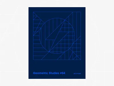 Geometric Studies #04 1980s abstract avant garde blueprint digital duotone geometric art geometric grid grid design grids line art linear design minimalist pattern poster retro typography vector