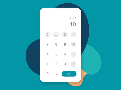 Daily UI - #4 Calculator daily ui dailyuichallenge ui uidesign