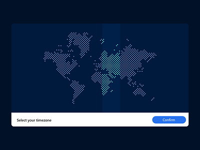 Select timezone dailyui dailyui 029 dailyuichallenge design map timezones ui