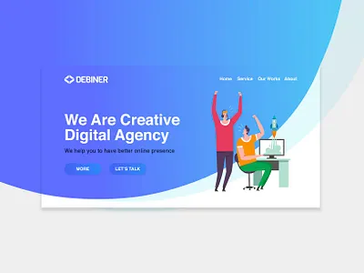Landing Page - Daily UI #003 daily ui design landing page ui ui ux ui design ui designer uidesign uiux user interface user interface design web design