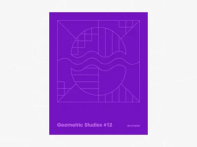 Geometric Studies #12 1980s abstract avant garde blueprint digital duotone geometric art geometric grid grid design grids line art linear design minimalist pattern poster retro typography vector