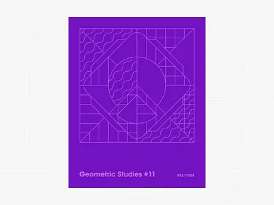 Geometric Studies #11 1980s abstract avant garde blueprint digital duotone geometric art geometric grid grid design grids line art linear design minimalist pattern poster retro typography vector