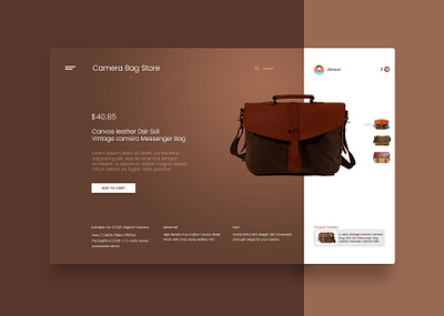 A Good Design For eCommerce Website design ecommerce ecommerce design product page website design