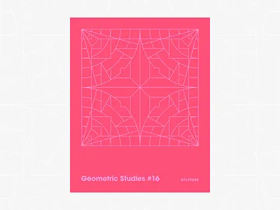 Geometric Studies #16 1980s abstract avant garde blueprint digital duotone geometric art geometric grid grid design grids line art linear design minimalist pattern poster retro typography vector