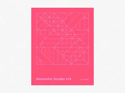 Geometric Studies #15 1980s abstract avant garde blueprint digital duotone geometric art geometric grid grid design grids line art linear design minimalist pattern poster retro typography vector