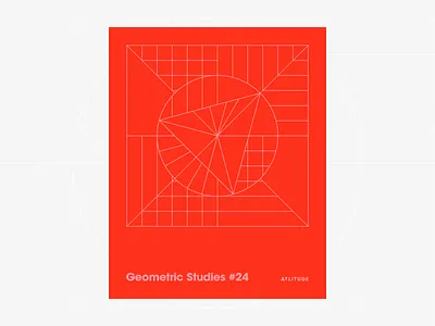 Geometric Studies #24 1980s abstract avant garde blueprint digital duotone geometric art geometric grid grid design grids line art linear design minimalist pattern poster retro typography vector