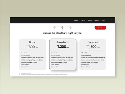 Daily UI #030 Pricing 030 daily ui daily ui 030 dailyui design photoshop price pricing select type ui design webdesign website