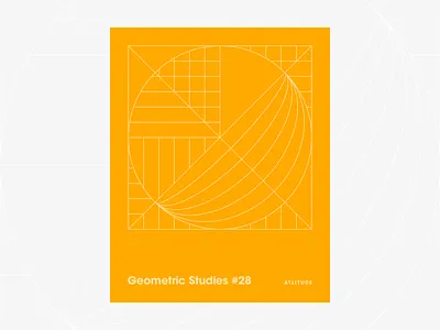 Geometric Studies #28 1980s abstract avant garde blueprint digital duotone geometric art geometric grid grid design grids line art linear design minimalist pattern poster retro typography vector