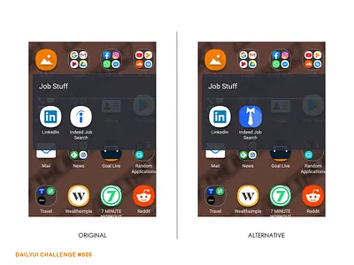 DailyUi Challenge #005 android app canada design icon logo logodesign redesign ui