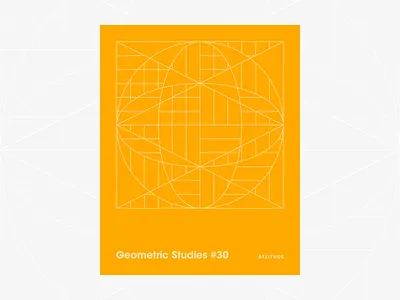 Geometric Studies #30 1980s abstract avant garde blueprint digital duotone geometric art geometric grid grid design grids line art linear design minimalist pattern poster retro typography vector