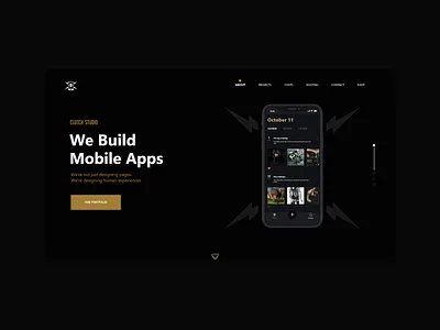 Cluth Website #darkmode dark mode product design webdesign website