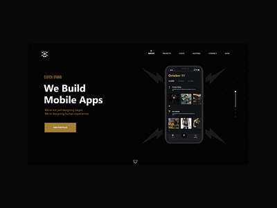 Cluth Website #darkmode dark mode product design webdesign website