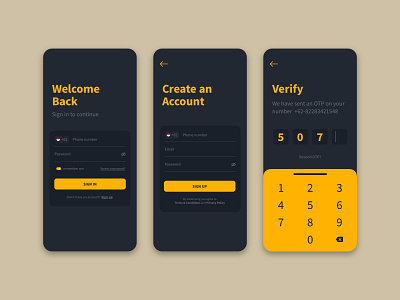 DailyUI #001 - Sign Up Page mobile app mobile ui sketch sketchapp uidesign
