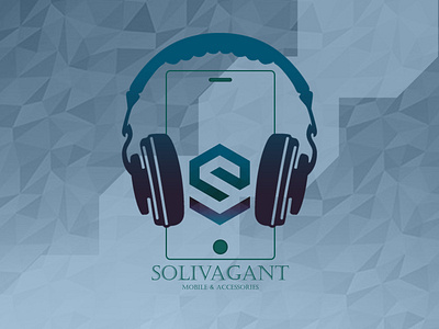 Solivagant# LOGO for Mobile shop branding logo design mobile app