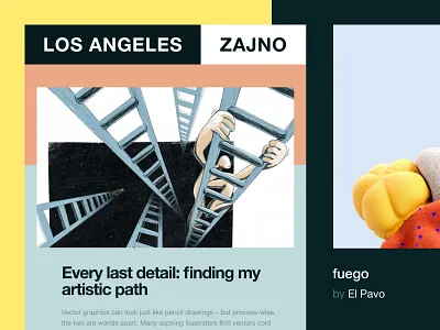 Newsletter 20: Spooky vector special art branding bright color creative design agency digital flat grid inspiration minimal newsletter poster technology typography ui ux vector vector graphics vibrant web design zajno