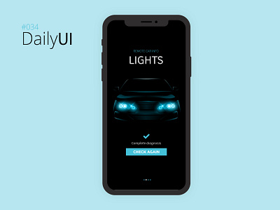 #034 Daily UI Challenge - Car interface app design car interface daily 100 challenge daily ui daily ui 034 daily ui challenge mobile app design paris ui