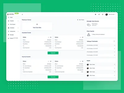 Agrobil - Dashboard dashboard design mobile ui ux website