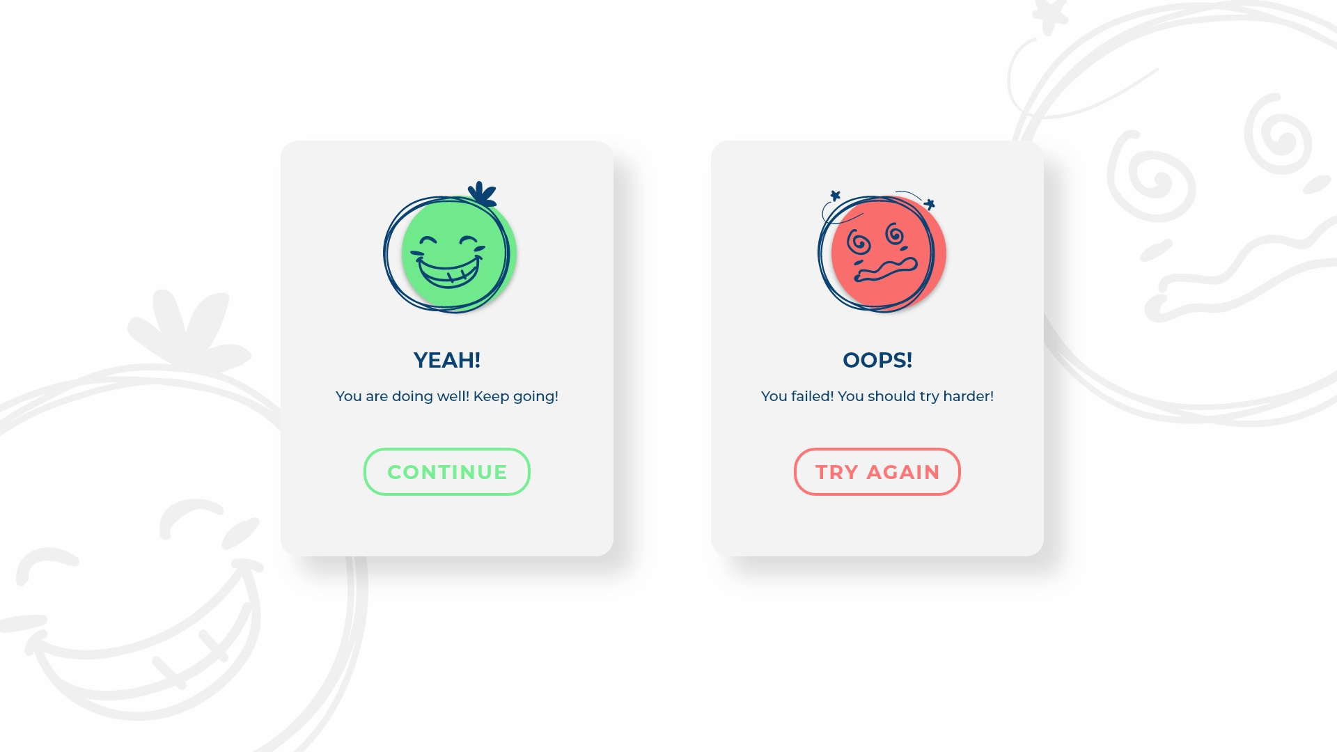 Example of Daily UI #011: Flash Message