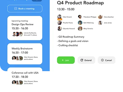 Booking Meeting Room Interface 2019 animation app app design calendar concept design ipad ipad pro ipadpro meet meeting meeting app mobile modern room booking schedule tablet ui user interface