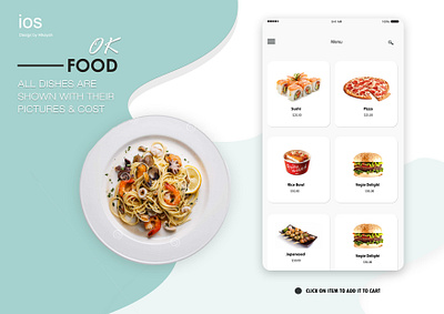 Food Application @application @daily ui @design @figma @food @mobileapp @okfood