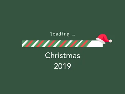 #DailyUI #UI #076 #loading #christmas