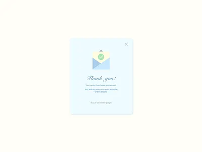 #DailyUI #UI #077 #thankyou