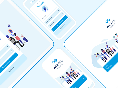 Wizme | Be a wizard 🧙🏻‍♂️ adobexd booking design illustration managment product design register signup ui ux web webdesign website wizme