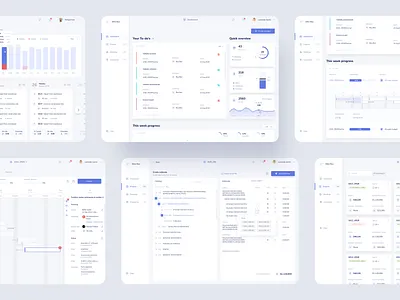 Concreet - Webapp brand charts construction dashboad invoice manage progress projects refurbishment task timeline webapp