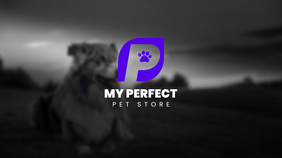 My Perfect Pet Store branding digital art graphic design icon illustration logo logo design typography