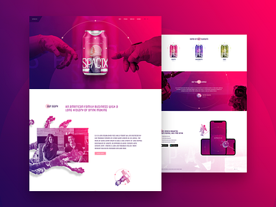 Energy Drink - Home Page drink elementor energy page pagebuilder ui ux wordpress