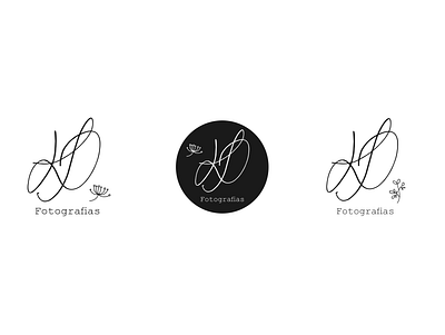 Luana Fotografias branding design illustrator logo vector