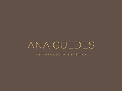 Ana Guedes - Visual Identity brand brand design brand identity dental clinic dentist identidade de marca identidade visual identidadevisual identity identity branding identity design identity designer logo logo design logodesign logotype mark visual identity