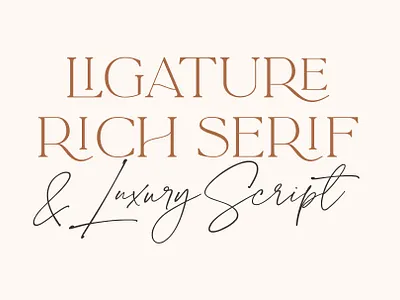 La Luxes Font Duo + Logos font design fonts collection logo logo design logos luxury modern fonts sans sans serif sans serif font sans serif fonts sans serif typeface script script font script fonts script typeface serif serif font serif fonts serif typeface