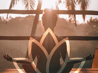 Logo Proposal - Yoga Studio branding design logo spa wellness yoga