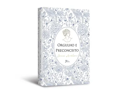 Cover design of "Orgulho e preconceito" book capa cover cover design editorial jane austen josé olympio livro orgulho e preconceito pride and prejudice publishing