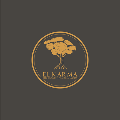 Karma logodesign vintage vintage design vintage illustration