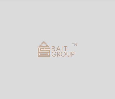 BAIT GROUP BRAND DESIGN icon logo typography vector